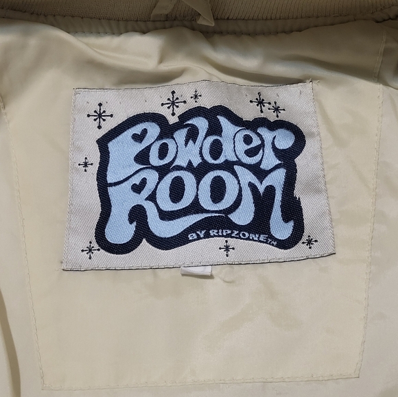 Vintage Ripzone Powder Room Snowboard Jacket Medium Snowboard Ski Coat C73 - Picture 5 of 10